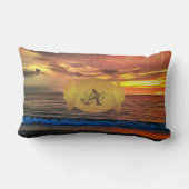 モノグラムサンセット1577 ランバークッション (裏面)