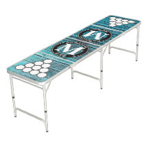 モノグラムサークルピラミッドウッドパーソナライズされた