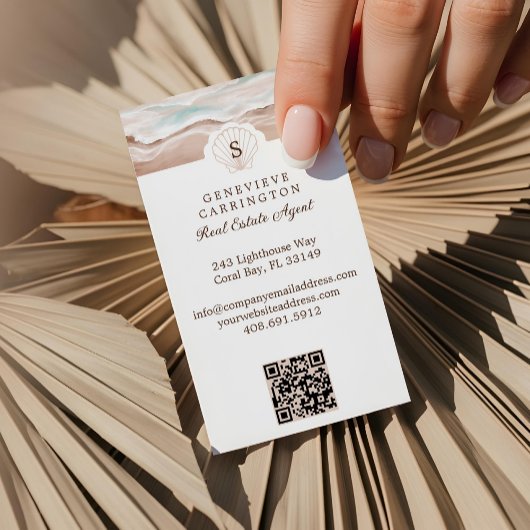 モノグラムシェルのコストのプロパティ写真実在エステート 名刺