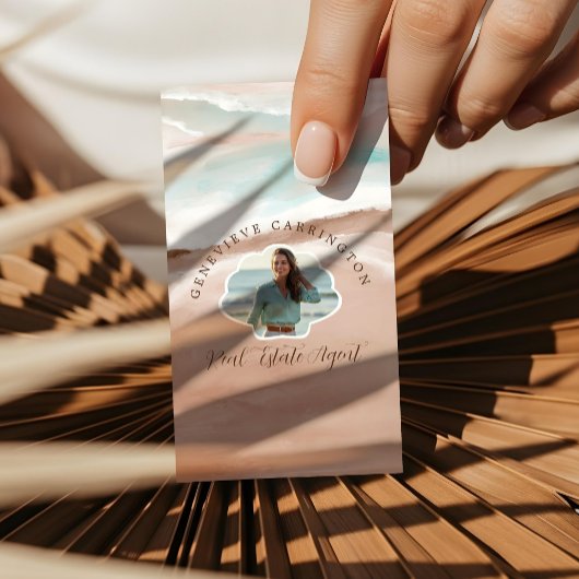 モノグラムシェルのコストのプロパティ写真実在エステート 名刺