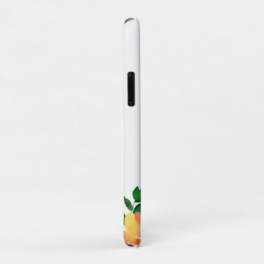 モノグラムシックピンクウォーターカラートレンディーフローラ Case-Mate iPhoneケース (裏面/右)