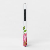 モノグラムシックピンクパープル水彩トレンディーフローラ Case-Mate iPhoneケース (裏面/左)