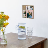 モノグラムシック数々のフォトボホベージュ 箔ポスター (レイダウン (キッチン))