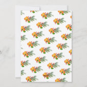 モノグラムシトラスクレストクリスマスフォト シーズンカード (裏面)