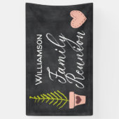 モノグラムシャルボードファミリーツリー懇親会 横断幕 (縦)