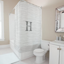 モノグラムシャワーカーテンHAMbyWG