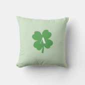 モノグラムシャームロックアイルランド クッション (正面)