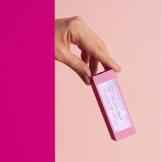 モノグラムシルバーグリッターラベンダーRSVPブライダル ラベル