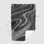 モノグラムシルバーグリッター ゴルフタオル (インサイチュ)