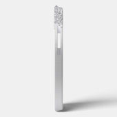 モノグラムシルバードリップグリッタートレンディー Case-Mate iPhoneケース (裏面 / 左)