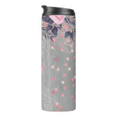 モノグラムシルバー海軍ロセゴールドガーリーニューライワズの贈り物 タンブラー (回転右)