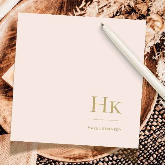 モノグラムシンプル赤面フェミニンソーシャルノテカード ノートカード