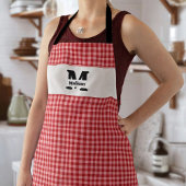 モノグラムジンガン エプロン