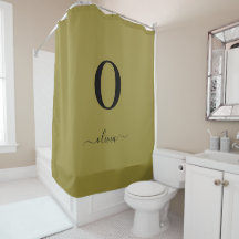 モノグラムスクリプトネーム - 個人名入りゴールド＆ブラック