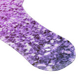 モノグラムスクリプトパープルグリッターガーリー名 カッティングボード (角)