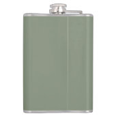 モノグラムスクリプトブランチSageグリーン結婚ズ フラスク (裏面)