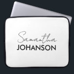 モノグラムスクリプト名 |ミニマモダンリストフェミニン ラップトップスリーブ<br><div class="desc">モノグラムスクリプト名 |ミニマモダンリストフェミニン</div>