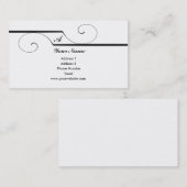 モノグラムスクロール名刺 名刺 (正面/裏面)