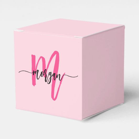 モノグラムスタイリッシュホッモダントピンク フェイバーボックス (正面サイド)