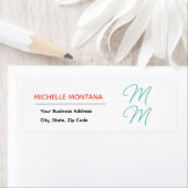 モノグラムスタイリッシュミニマモダンリスト平野 ラベル (インサイチュ)