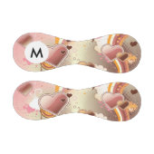 モノグラムスタイルデザイン背景 野球ボール (パネル)