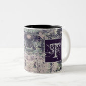 モノグラムスチームパンクインスピオファンキーマンダラフローラ ツートーンマグカップ (正面右)