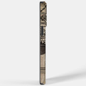 モノグラムスチームパンクギアパーソナライズされた電話ケース Case-Mate iPhoneケース (裏面 / 右)