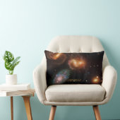 モノグラムステファンクインテット深い宇宙スター銀河系 ランバークッション (椅子)