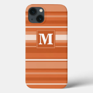 モノグラムストライプオレンジ色のCase-Mate iPhoneケース iPhone 13ケース