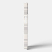 モノグラムストライプベージュのケースメイトiPhoneケース Case-Mate iPhoneケース (裏面 / 右)