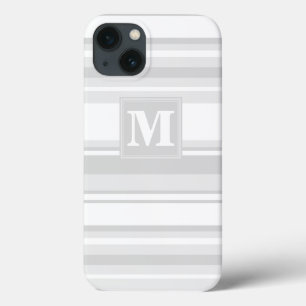 モノグラムストライプライトグレーのケース – メイトiPhoneケース iPhone 13ケース