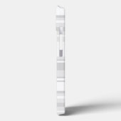 モノグラムストライプライトグレーのケース – メイトiPhoneケース Case-Mate iPhoneケース (裏面 / 左)