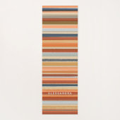 モノグラムストライプレトロヴィンテージ ヨガマット (裏面)