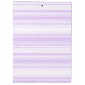モノグラムストライプ薄紫 クリップボード (裏面)