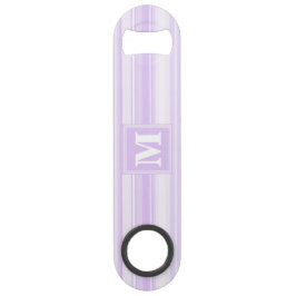 モノグラムストライプ薄紫 スピード栓抜き