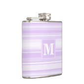 モノグラムストライプ薄紫 フラスク (右)