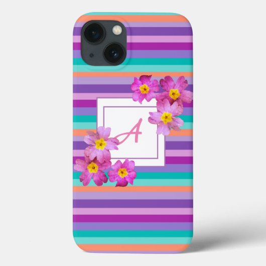 モノグラムストライプiPhone 6/6s、Tack Xtreme Case-Mate iPhoneケース (裏面)