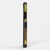 モノグラムスネークブラウンおよび金ゴールドプリント Case-Mate iPhoneケース (裏面/右)