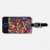 モノグラムスポーツゴルフティー荷物旅行 ラゲッジタグ (正面横)