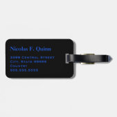 モノグラムスポーツゴルフティー荷物旅行 ラゲッジタグ (裏面横)