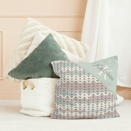 モノグラムスロー枕 クッション