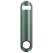 モノグラムセージ緑ストライプの スピード栓抜き (裏面)