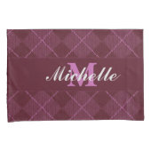 モノグラムセーター枕カバー 枕カバー (正面右)