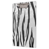 モノグラムタイガーブラックアンドホワイトプリント クリップボード (左)