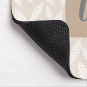 モノグラムタンボタニカル葉マウスパッド マウスパッド (コーナー)