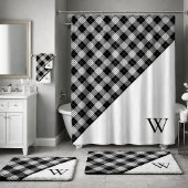 モノグラムタータンチェックプレイドバスタオルセット バスタオルセット