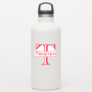 モノグラムダイカットカスタムステッパーソナライズされたカー シール