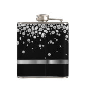 モノグラムダイヤモンド – ブライドメイド フラスク (裏面)