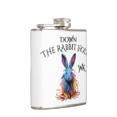 モノグラムダウンザラビットホールブルーバニー フラスク (右)