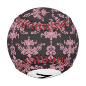 モノグラムダマスクパターン5 野球ボール (裏面)